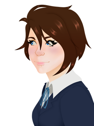 Character design owned by Capy_Caps but drawing by me